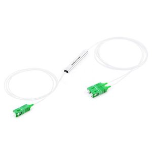 Buy cheap Single Mode PVC G.657A1 SC/APC PLC Splitter 1x2 from wholesalers