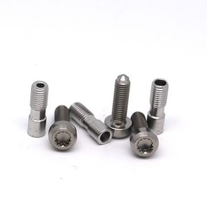 Buy cheap WLL CNC Stainless Steel Parts Customized Titanium Micro Screws from wholesalers