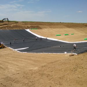 Buy cheap HDPE/LDPE Geomembrane 1.0mm/1.5mm/2.0mm For Waterproof / Fish Pond Liner / Landfill / Artificial Lake / Mine / Dam / Pool Liner from wholesalers