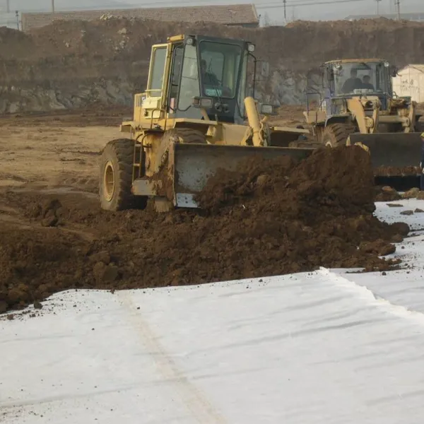 Geosynthetics Material Non Woven Geotextile Highway Paving Road Constrution Land Fill Project