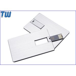 Buy cheap Twister Metal Card USB Thumb Drives High Quality Digital Printing from wholesalers