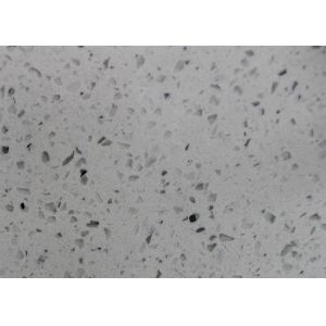 Buy cheap White Sparkle Engineered Quartz Countertops Artificial Quartz Stone Cut To Size from wholesalers