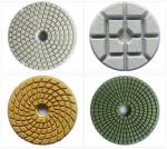 Buy cheap 80mm Round Diamond Floor Polishing Pads Resin Bonded from wholesalers