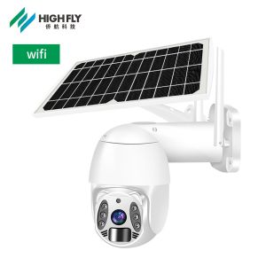 Buy cheap 1080P Wifi Outdoor 4X Digital Zoom AI Human Detect  Wireless Solar Camera  H.265 P2P Audio 2MP 3MP from wholesalers
