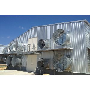 Buy cheap Fabrication Chicken Coop Steel Frame With Customized Dimension product