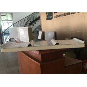 Buy cheap Warehouse Insulated Metal Roof PUR Foam PU Sandwich Panel from wholesalers