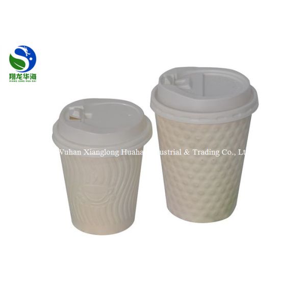 Buy cheap Poly Coated 12oz Custom Printed Paper Cups Compostable Coffee Cups from wholesalers