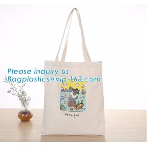 Buy cheap Lady Fashion Cotton Canvas Bag Rope Handle Tote Shopping Bag for Girls,printed rope handle cotton canvas tote bag bageas from wholesalers