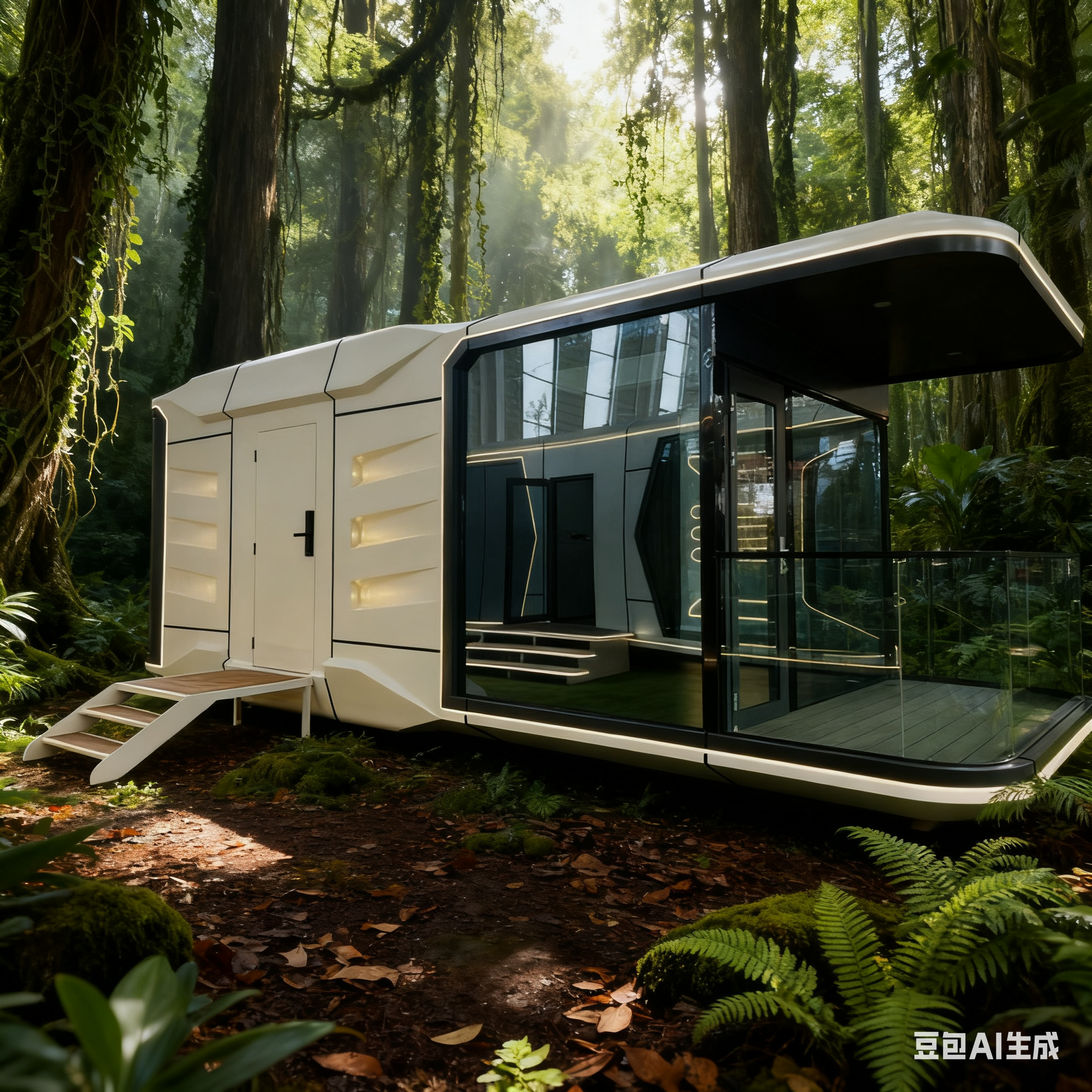 Buy cheap Modern Space Capsule House with 3400 Height Accommodating 2 People and 9mm European Pine Board from wholesalers