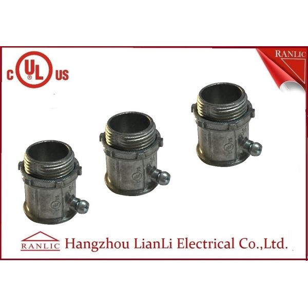 Quality 1/2 EMT Set Screw Connector 3/4 Conduit Connector Electrical Conduit Accessories for sale