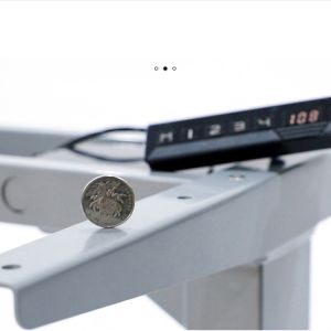 Experience the Versatility of a Custom Mechanical Sit Standing Desk with Dual