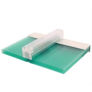 Buy cheap Composite Co Extrusion U-LOCK Panel Colored Transparent Hollow Board For Danpalon Polycarbonate Facade Double Hook Panel from wholesalers