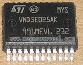 Buy cheap VND5E025AKE --- Double channel high side driver with analog current sense for automotive applications from wholesalers