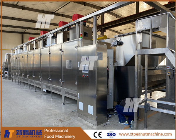 Quality Electric Continuous Multifunctional Peanut Roaster Nut Roasting Oven for sale