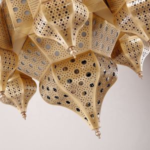 Buy cheap Custom Pure Copper Light Chandelier With 50000 Hours Lifespan from wholesalers