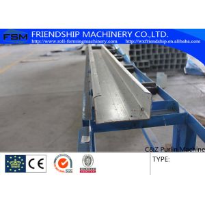Buy cheap GCr15 C Z Purlin Roof Panel Roll Forming Machine from wholesalers