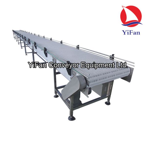 Buy cheap Plastic Modular Mesh Belt Conveyor in stainless steel frame from wholesalers
