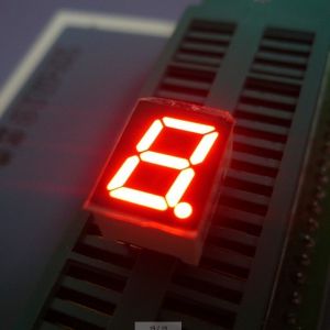 Buy cheap High brightness ultra red 0.39 lnch Single Digit 7 Segment Led Display common cathode for instrument panel from wholesalers