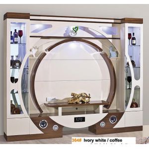 Buy cheap E1 MDF Board Automatic Lift White TV Lift Cabinet Hidden Pop Up Fireplace from wholesalers