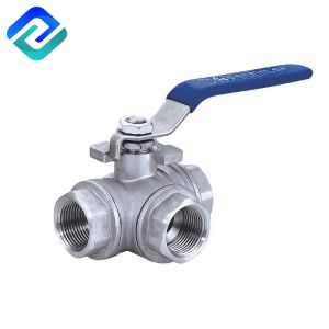 Buy cheap 4 Inches Diaphragm Type Tee Three Way Casting Ball Valve from wholesalers