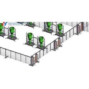 Buy cheap Customized Piggery Farm Equipment Fully Automatic Pig Wet Dry Feeder from wholesalers