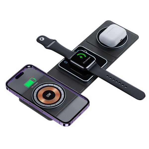 Buy cheap Foldable Intellignet Wireless Charging Pad 2W Max Watch Charging Power from wholesalers