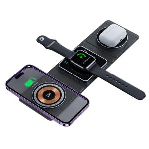 Buy cheap Foldable Intellignet Wireless Charging Pad 2W Max Watch Charging Power from wholesalers