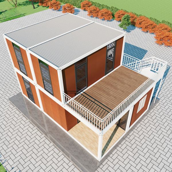 Quality China Factory Custom Luxury Modern Cheap Flat Pack Living Container Home for sale