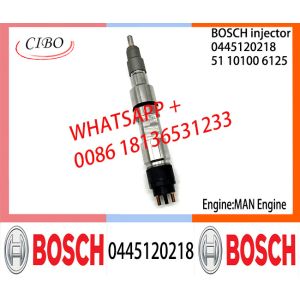 Buy cheap BOSCH 0445120218 51101006125 Neutral Fuel Injector Assembly 0445120218 51101006125 For MAN from wholesalers