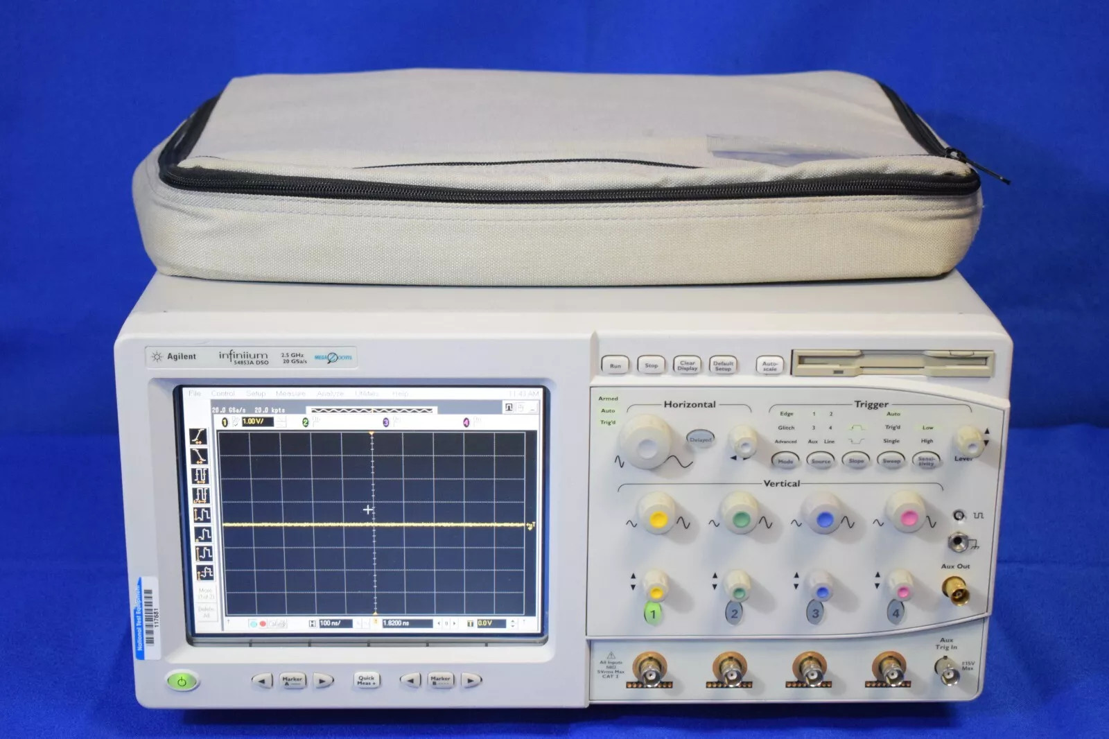 Buy cheap Keysight (Agilent) 54853A Infiniium Oscilloscope: 4 Channels, 2.5 GHz, up to 20 GSa/s from wholesalers