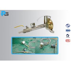 Buy cheap IEC60529 Brass Spray Nozzle Hand-Held Device IP Testing Equipment from wholesalers