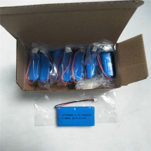 Buy cheap LP703450 3.7V 2400mAh Lithium Polymer Rechargeable Battery for Air or Sea Transportation from wholesalers