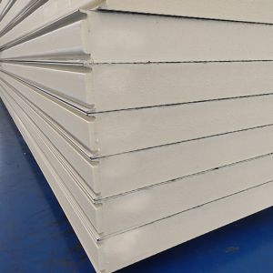 50mm Long Lasting Polyurethane Foam Sandwich Panels Board Temperature Resistance