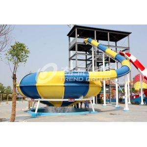 High Speed Fiberglass Water Slides for Adventure Amusement Waterpark