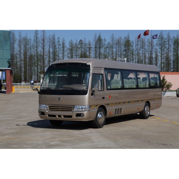 Buy cheap Coaster Type City Sightseeing Business minibus / Passenger Minibus ISUZU Engine from wholesalers