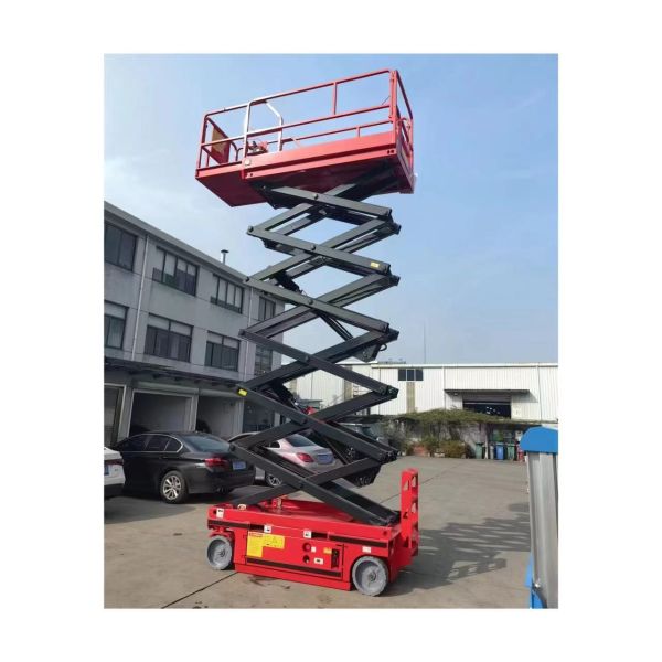 Buy cheap 8 m 10 m 11.8 m Vertical Platform Lift Mobile Scissor Lift Elevating Aerial Work Platform Lift from wholesalers