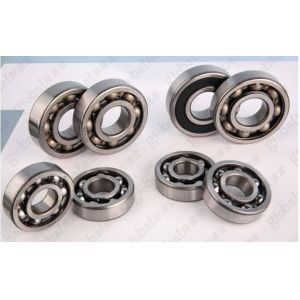 Automotive Open Silver Motorcycle Ball Bearings 6304 / CS14 High Temperature