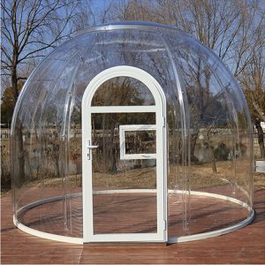 Weather Resistant Bubble Tent House Versatility Transparent Dome House