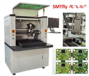China 0.3mm Thick 80mm/S PCB Depaneling Router Machine for Final Cutting on sale