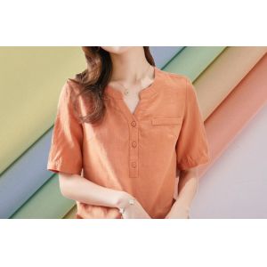 Buy cheap Thick 97% Cotton Spandex Fabric 32sX2s 200GSM Shirt Uniform  Elastic Coat Jacket from wholesalers