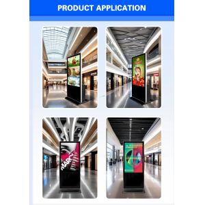 Buy cheap 55" 4K Nvidia Chipset RTX4070 Avatar AI Man Machine Interactive Camera Microphone Touch Screen Kiosk from wholesalers