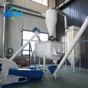 Buy cheap High-quality feed pellet production line with fully automatic operation, easy to use, high intelligence and high profit. from wholesalers