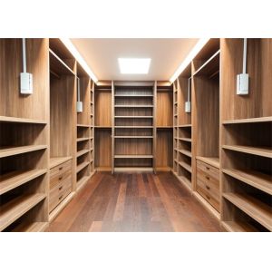 Buy cheap Furniture Walk In Closet Wardrobe MDF Material Melamine Easy Installation from wholesalers