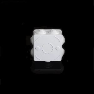 Buy cheap 85x85x50mm IP65 ABS Waterproof Junction Box Knockout Holes With Stopper from wholesalers