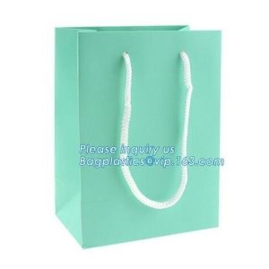Buy cheap Luxury paper bags with handles Different Sizes,250gsm art paper shopping carrier bag custom printing with handle rope from wholesalers