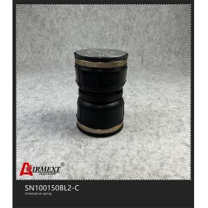 Buy cheap Airmext Suspension Double Fitted Bellows Air Spring SN100150BL2-C product