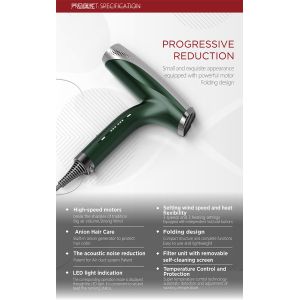 Buy cheap Professional Customized Electric Hair Dryer Popular Style Strong Power from wholesalers