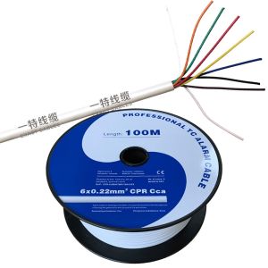 Industrial ExactCables Communication Cable Solid 12x24AWG CPR Eca LSF Insulation