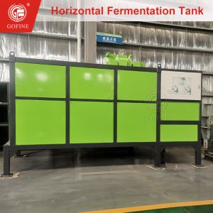 Temperature Controlled 60-100℃ Organic Waste Fermentation Machine Composting