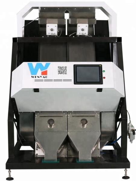 Quality High Precision 2 Chutes Rice Sorting Machine With CCD Sensor Optical for sale